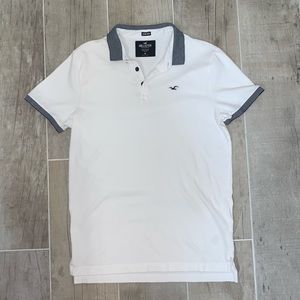 Hollister Men’s White Polo
